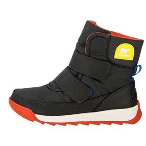 Sorel Toddler Whitney II Strap Size 5 Infant Jet Poppy Red NWB